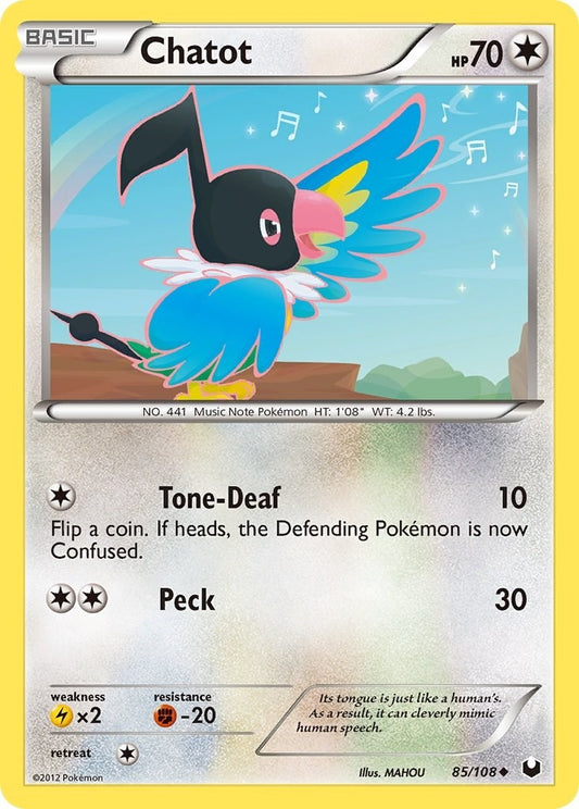 Image for Chatot (85/108) (Dark Explorers) - Pokemon