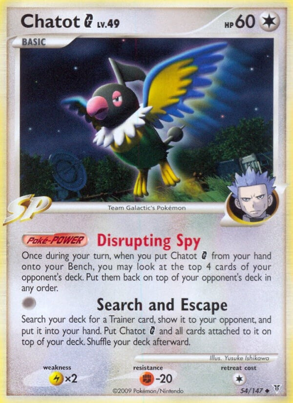 Image for Chatot G (54) (Supreme Victors) - Pokemon