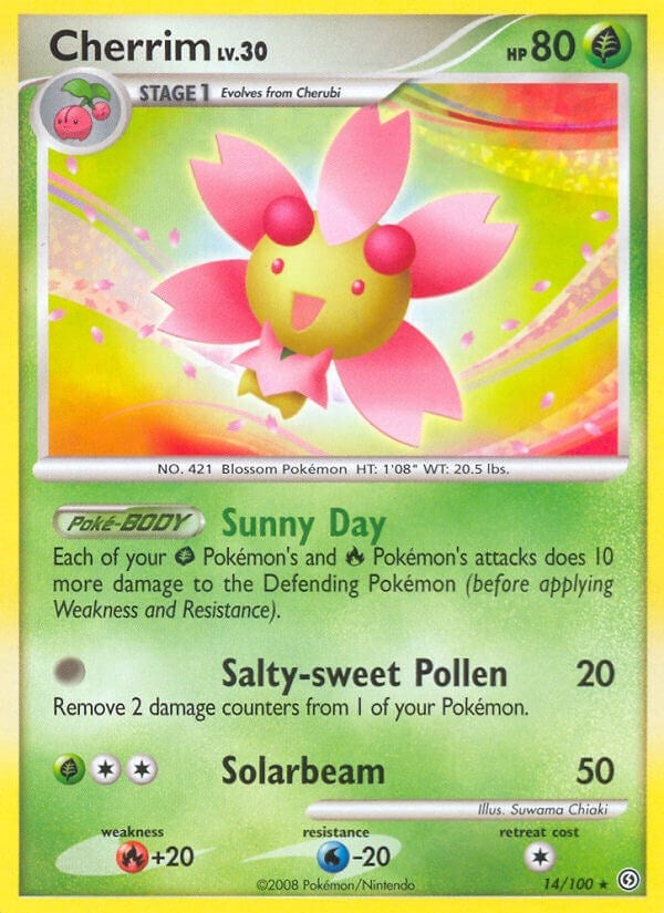 Image for Cherrim (14/100) (Stormfront) - Pokemon