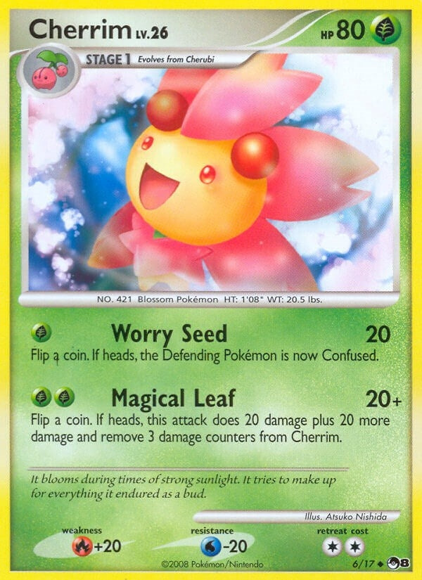 Image for Cherrim (006/017) (POP Series 8) - Pokemon