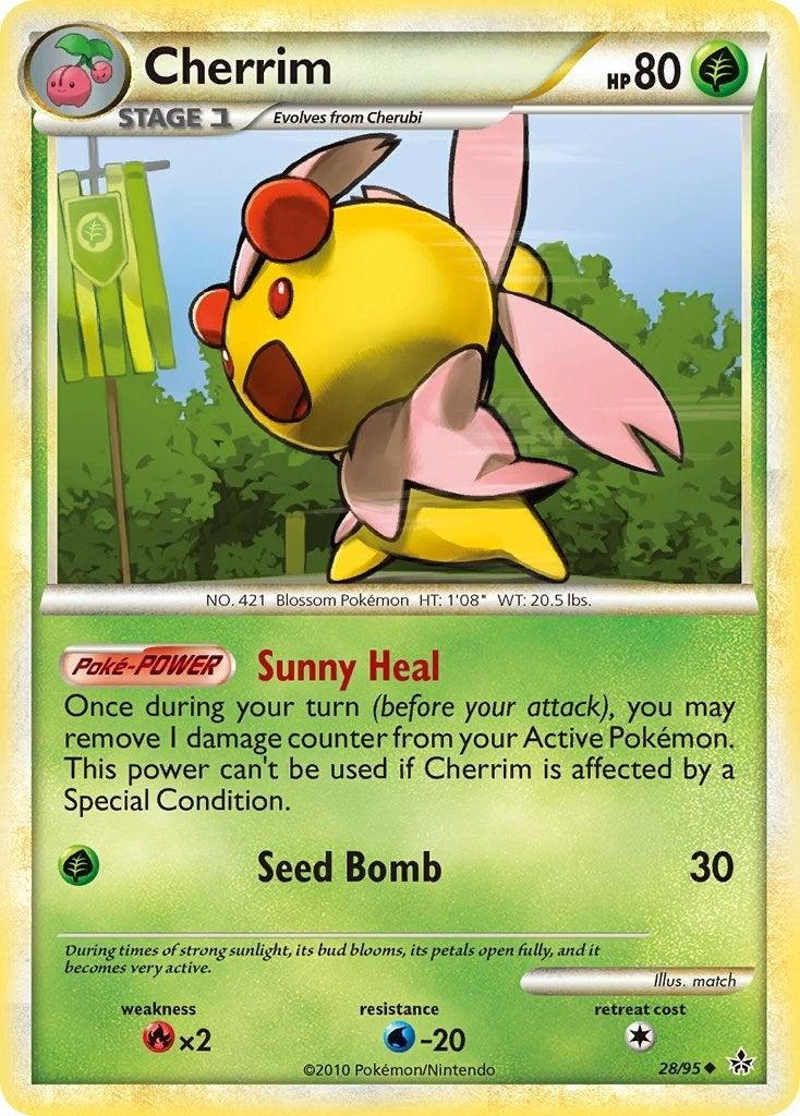 Image for Cherrim (28/95) (Unleashed) - Pokemon
