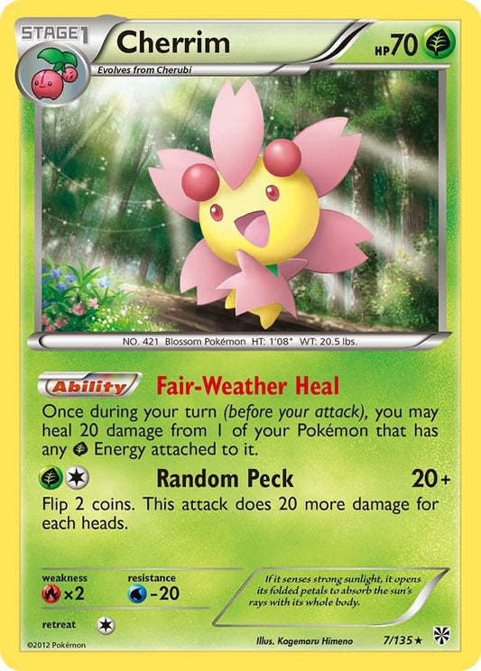 Image for Cherrim (7/135) (Plasma Storm) - Pokemon