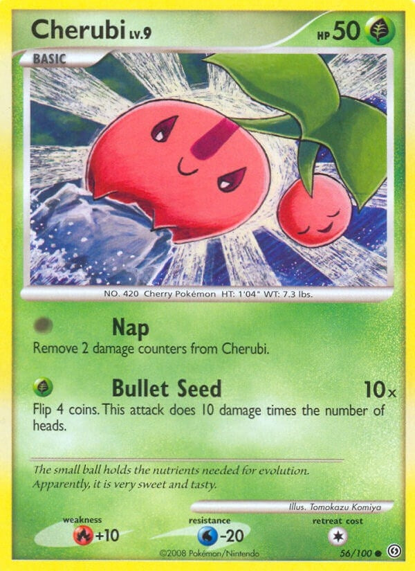 Image for Cherubi (56/100) (Stormfront) - Pokemon