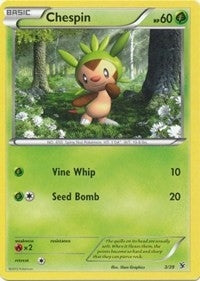 Image for Chespin (3/39) (Kalos Starter Set) - Pokemon