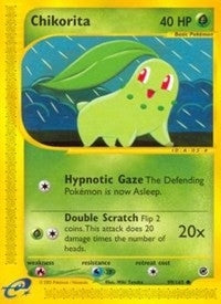 Image for Chikorita (99) (099/165) (Expedition) - Pokemon