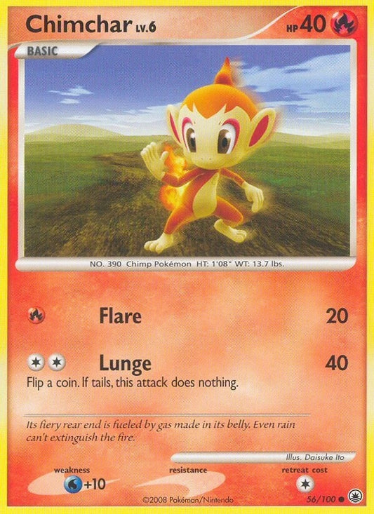 Image for Chimchar (56) (56/100) (Majestic Dawn) - Pokemon