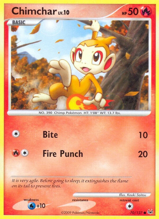 Image for Chimchar (70/127) (Platinum) - Pokemon