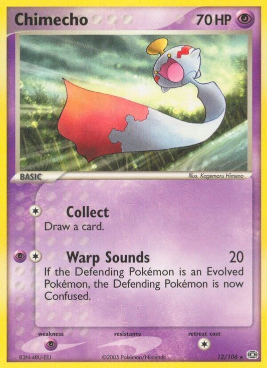 Image for Chimecho (12/106) (Emerald) - Pokemon
