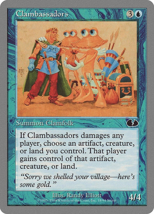 Image for Clambassadors (18) (Unglued) - Magic: The Gathering