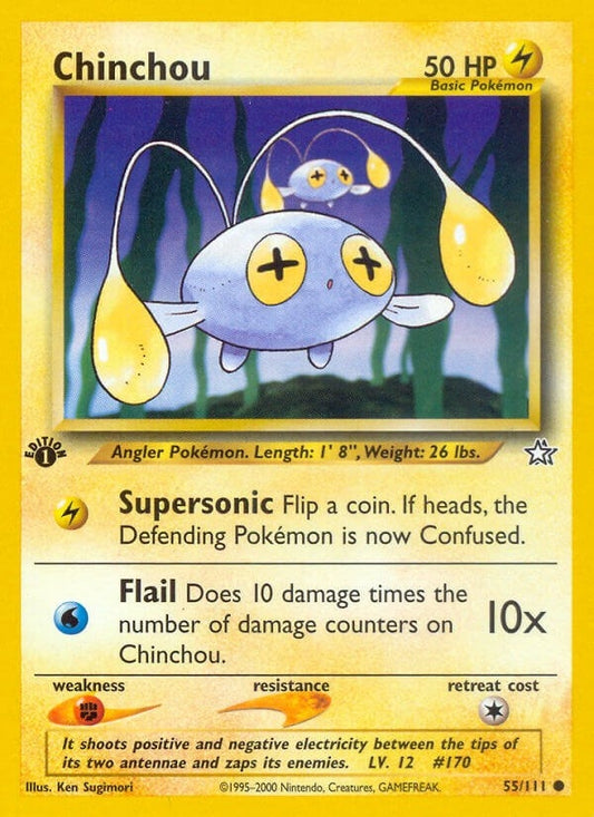Image for Chinchou (055/111) (Neo Genesis) - Pokemon