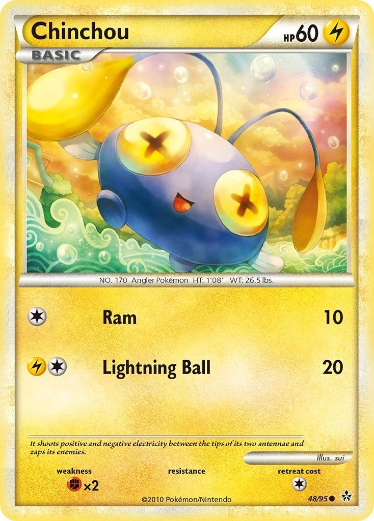 Image for Chinchou (48/95) (Unleashed) - Pokemon