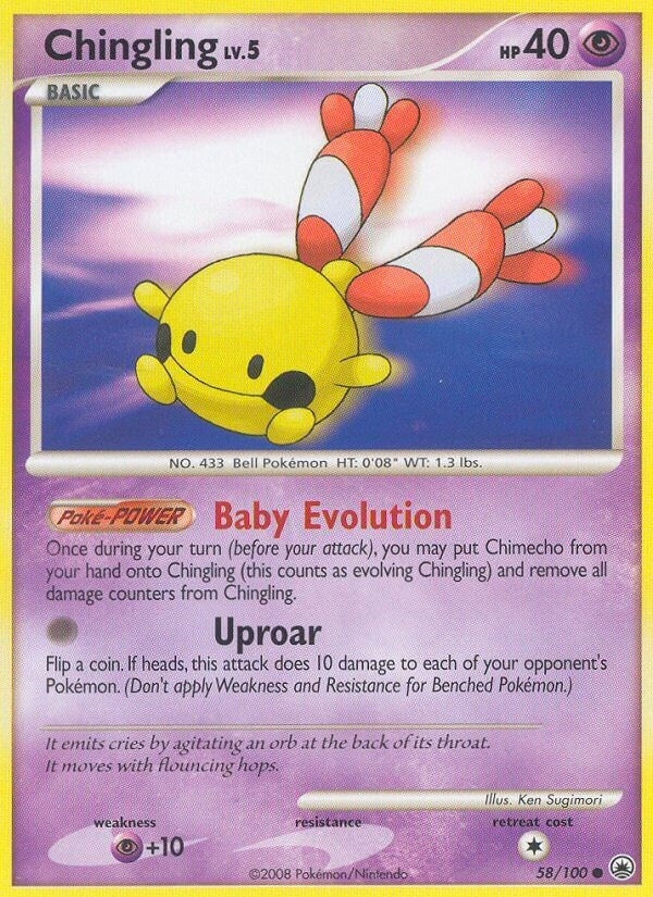 Image for Chingling (58/100) (Majestic Dawn) - Pokemon