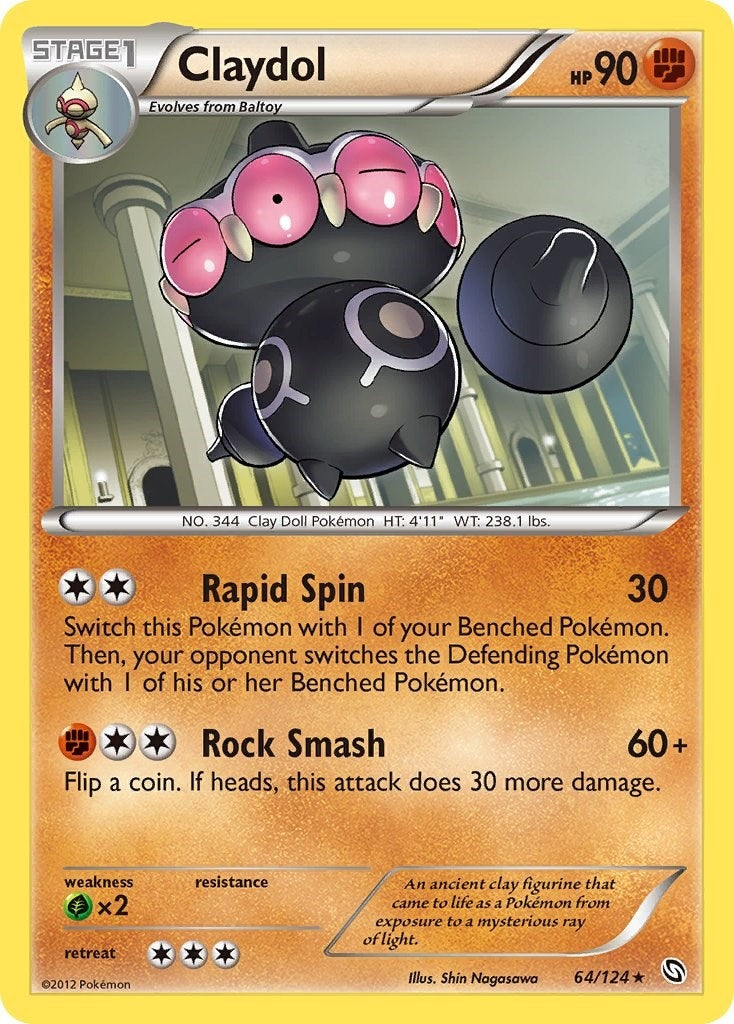 Image for Claydol (64/124) (Dragons Exalted) - Pokemon