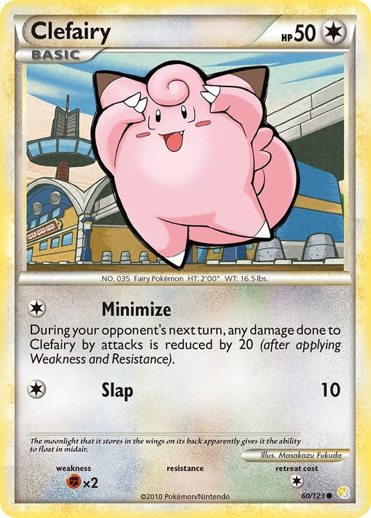 Image for Clefairy (60/123) (HeartGold SoulSilver) - Pokemon