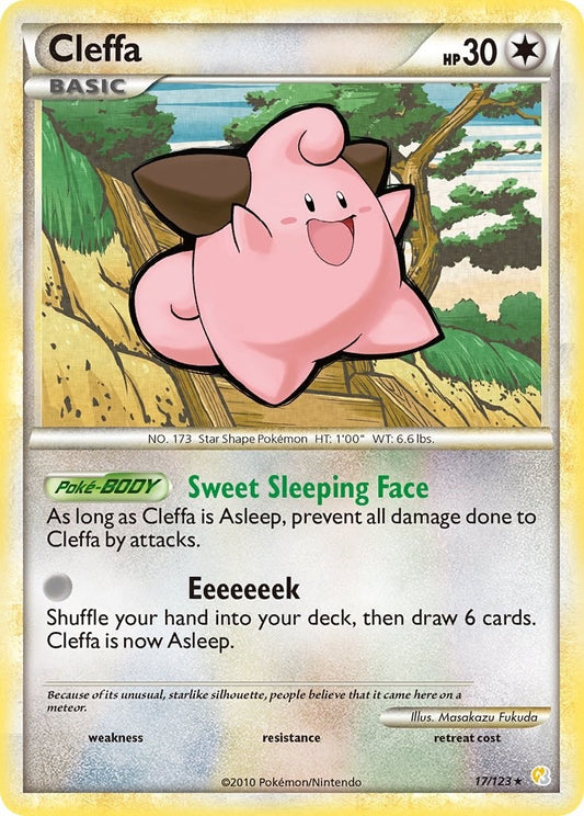 Image for Cleffa (17/123) (HeartGold SoulSilver) - Pokemon