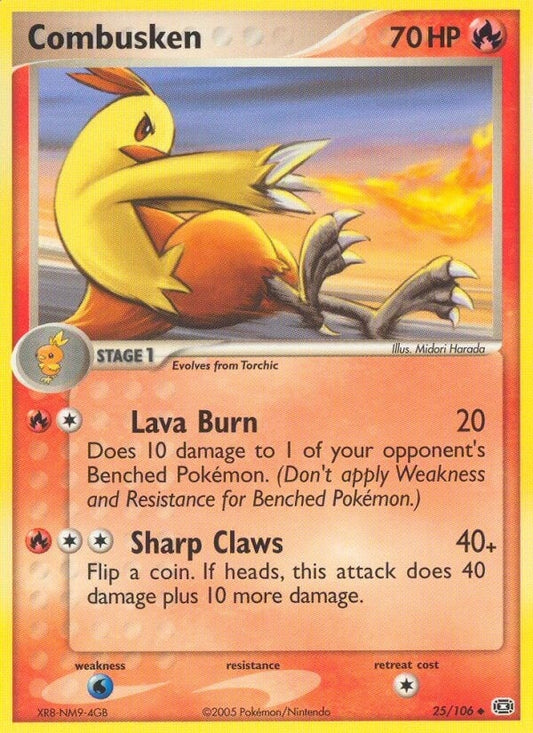 Image for Combusken (25/106) (Emerald) - Pokemon