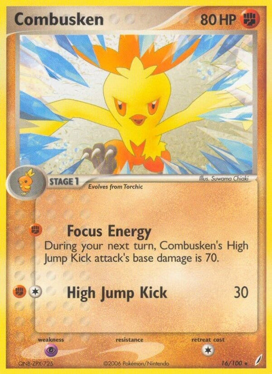 Image for Combusken (16/100) (Crystal Guardians) - Pokemon