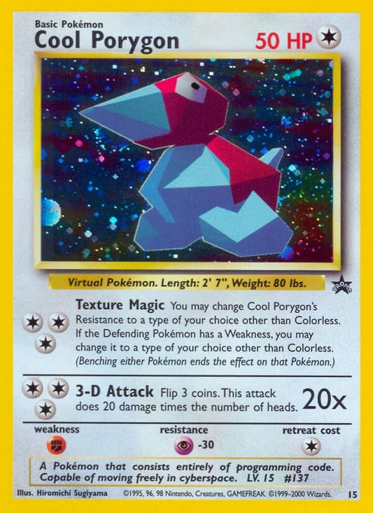 Image for Cool Porygon (15/53) (WoTC Promo) - Pokemon