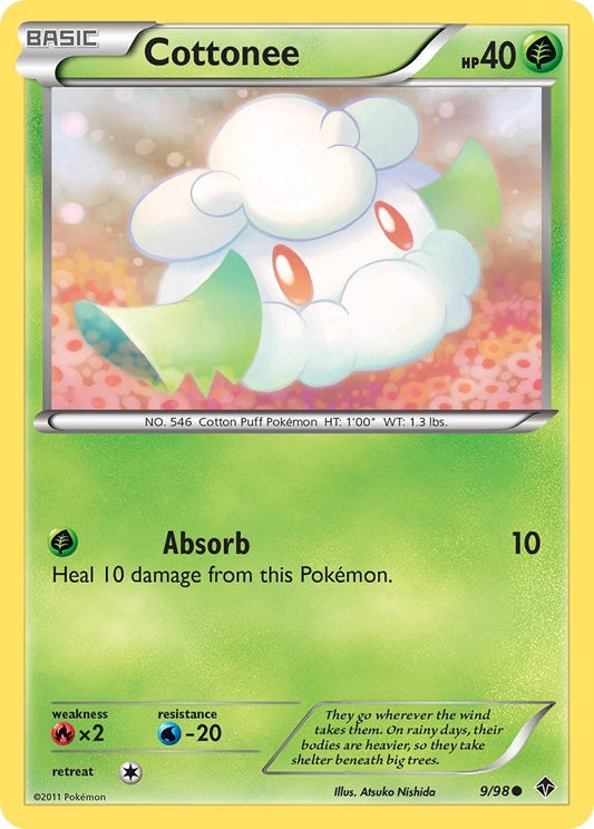 Image for Cottonee (9) (9/98) (Emerging Powers) - Pokemon