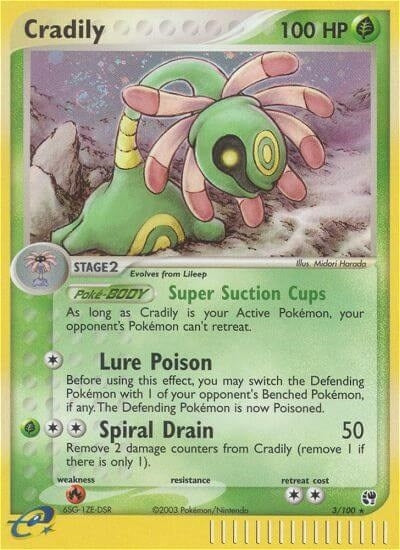 Image for Cradily (3/100) (Sandstorm) - Pokemon