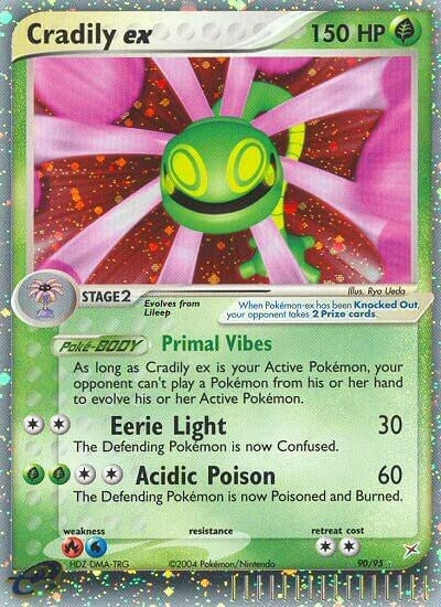 Image for Cradily ex (90/95) (Team Magma vs Team Aqua) - Pokemon