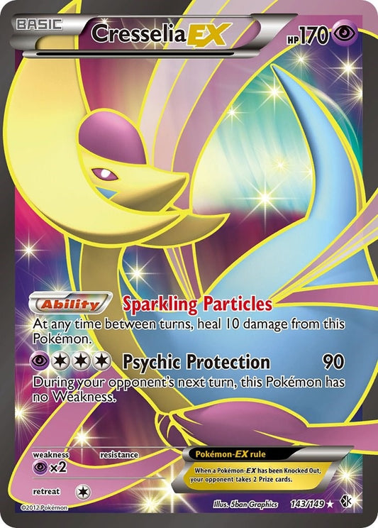 Image for Cresselia EX (143 Full Art) (143/149) (Boundaries Crossed) - Pokemon