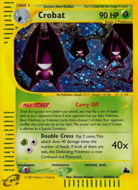 Image for Crobat (H5) (H05/H32) (Skyridge) - Pokemon