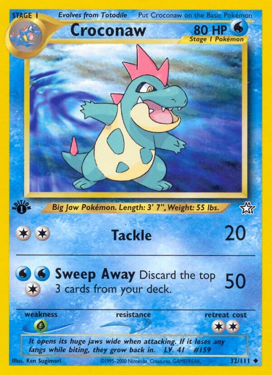 Image for Croconaw (32) (032/111) (Neo Genesis) - Pokemon