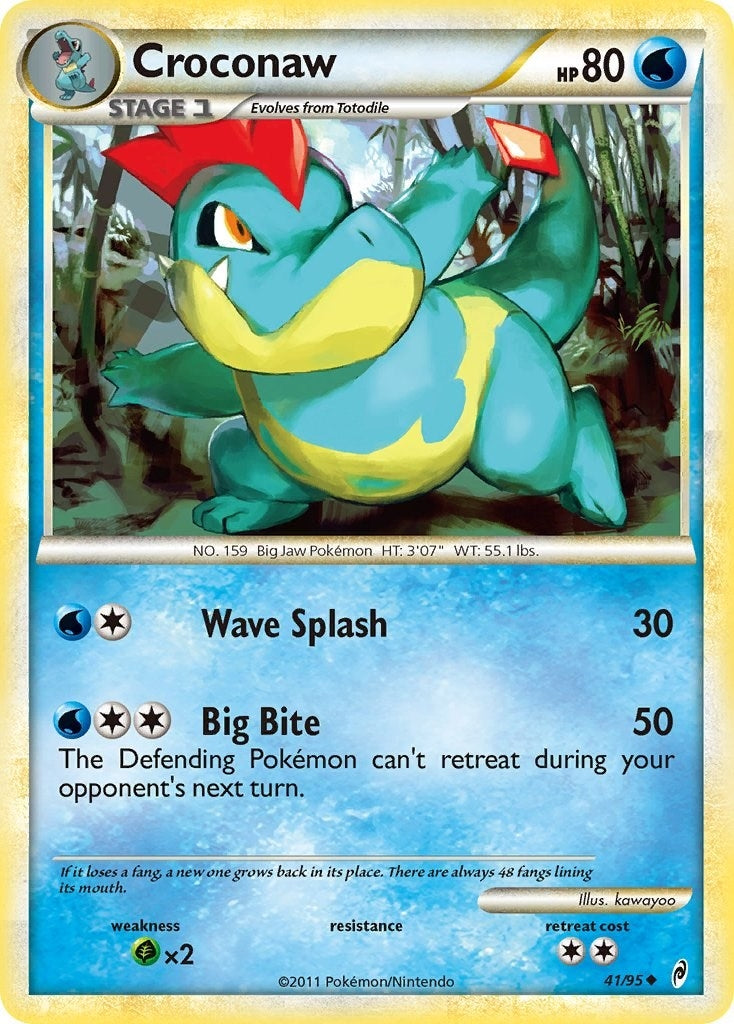 Image for Croconaw (41/95) (Call of Legends) - Pokemon