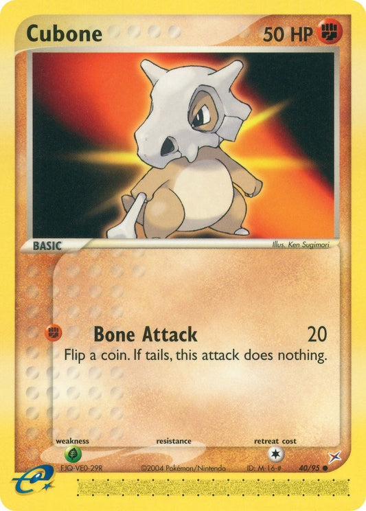 Image for Cubone (40/95) (Team Magma vs Team Aqua) - Pokemon