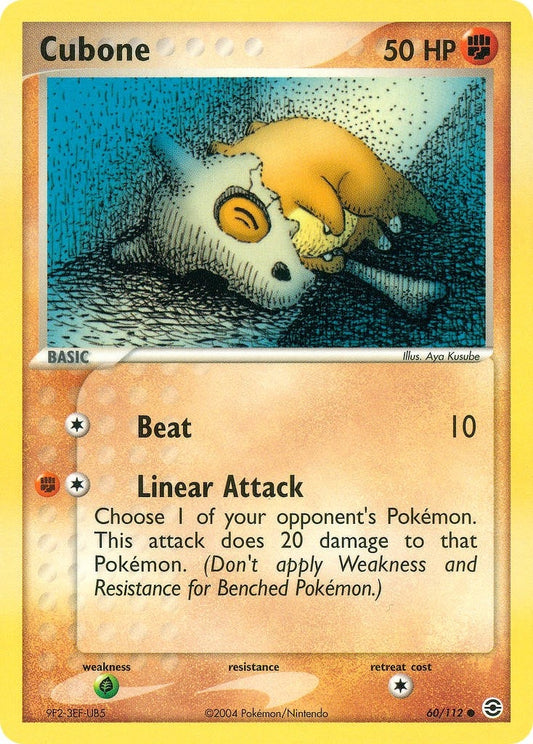 Image for Cubone (60/112) (FireRed & LeafGreen) - Pokemon