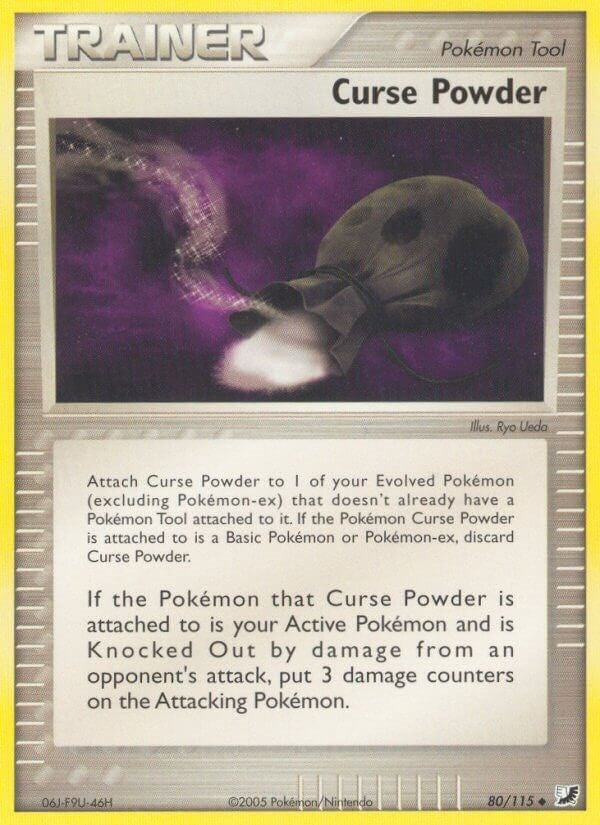 Image for Curse Powder (80/115) (Unseen Forces) - Pokemon