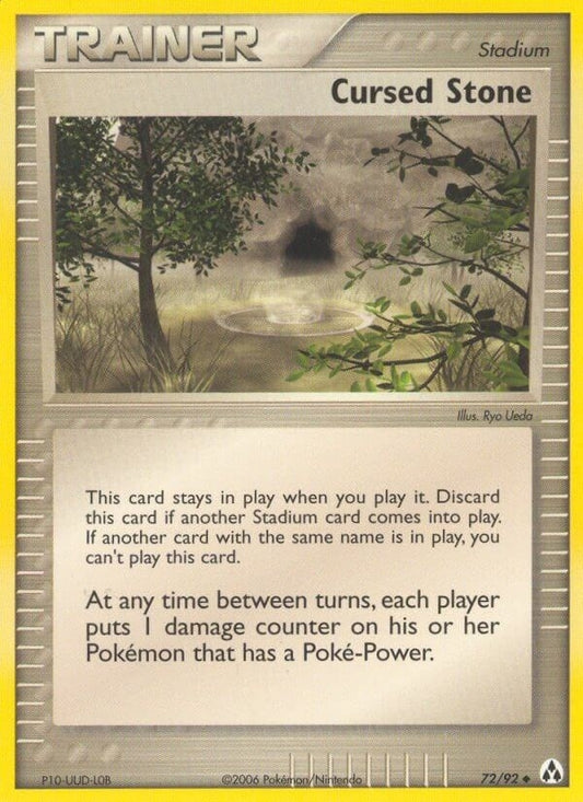 Image for Cursed Stone (72/92) (Legend Maker) - Pokemon