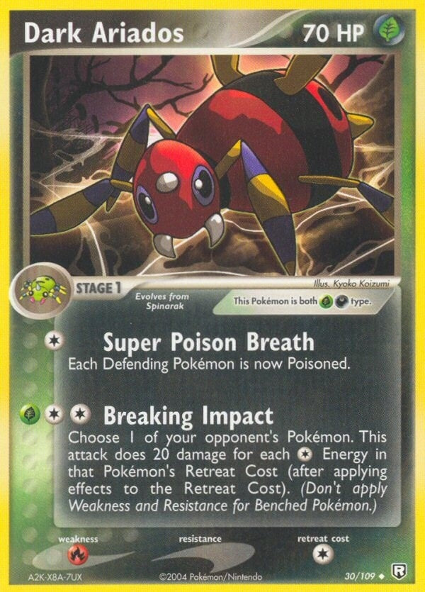 Image for Dark Ariados (30/109) (Team Rocket Returns) - Pokemon