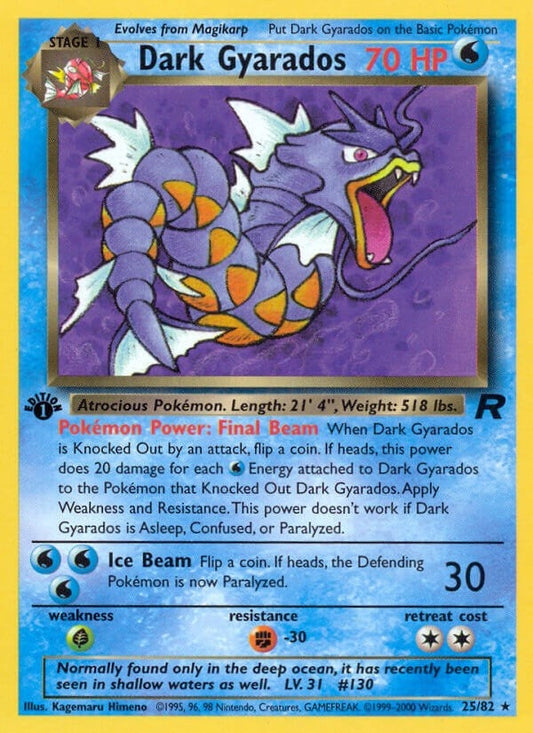 Image for Dark Gyarados (25) (25/82) (Team Rocket) - Pokemon