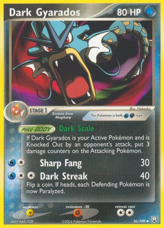 Image for Dark Gyarados (36/109) (Team Rocket Returns) - Pokemon