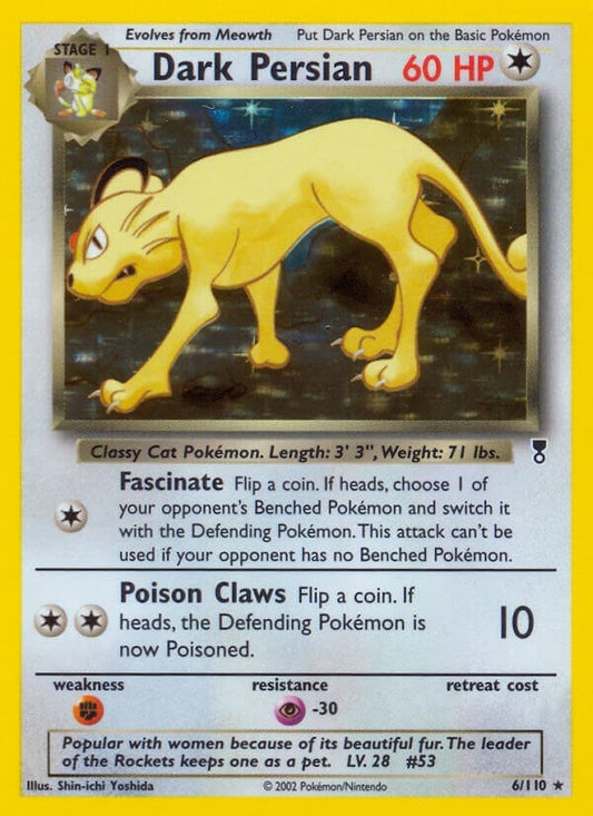 Image for Dark Persian (006/110) (Legendary Collection) - Pokemon