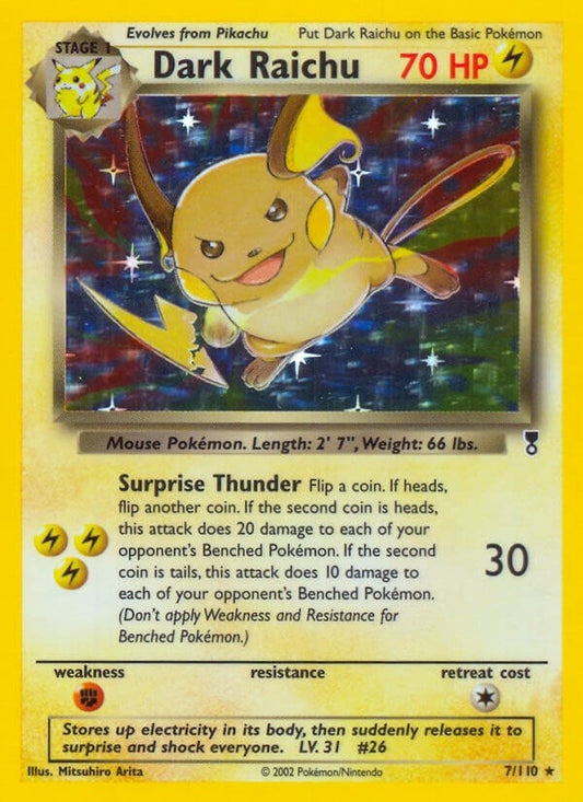 Image for Dark Raichu (007/110) (Legendary Collection) - Pokemon