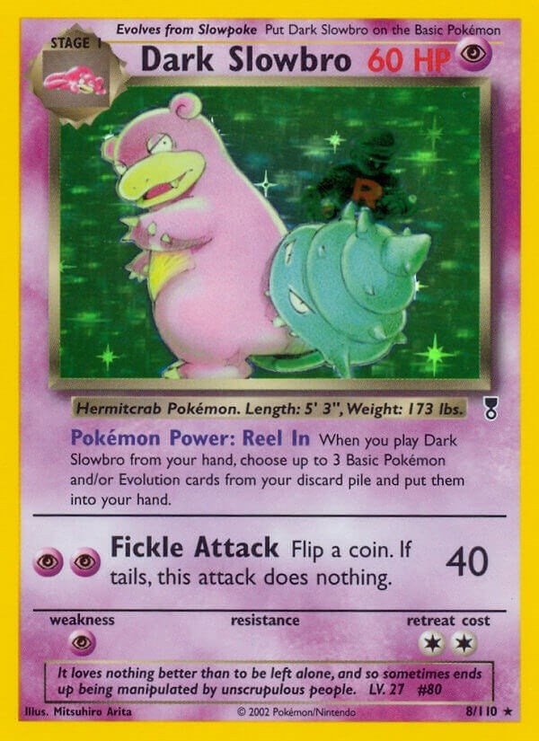 Image for Dark Slowbro (008/110) (Legendary Collection) - Pokemon