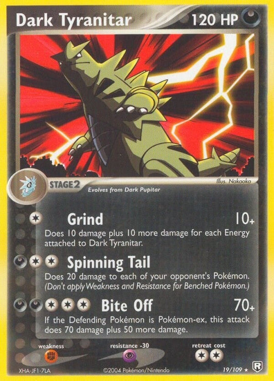 Image for Dark Tyranitar (19/109) (Team Rocket Returns) - Pokemon