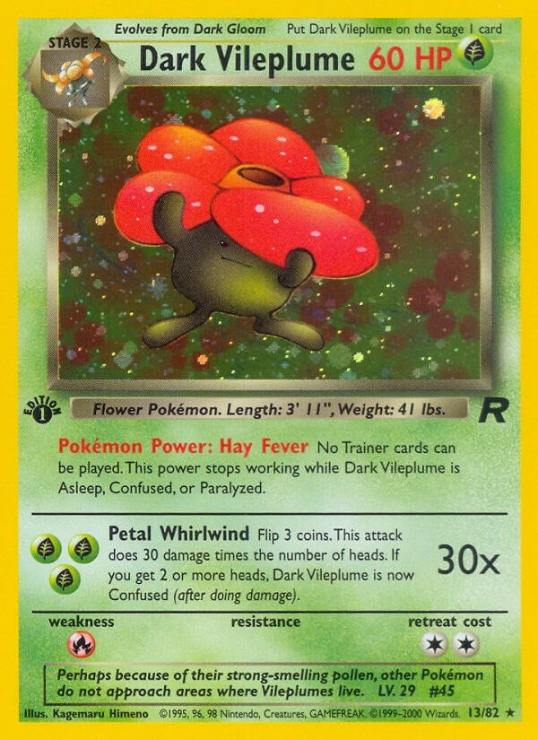 Image for Dark Vileplume (13) (13/82) (Team Rocket) - Pokemon
