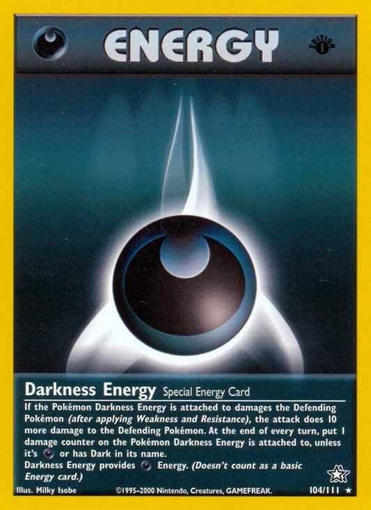 Image for Darkness Energy (104/111) (Neo Genesis) - Pokemon