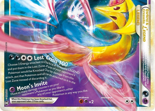 Image for Darkrai & Cresselia Legend (Bottom) (100/102) (Triumphant) - Pokemon