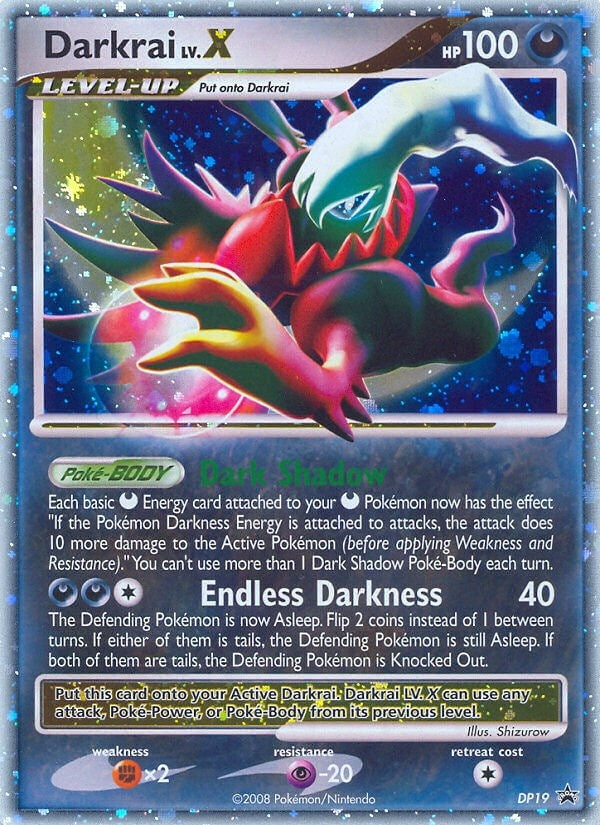 Image for Darkrai LV.X - DP19 (DP19) (Diamond and Pearl Promos) - Pokemon