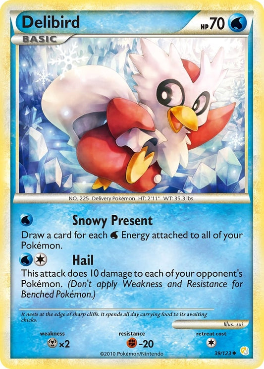 Image for Delibird (39/123) (HeartGold SoulSilver) - Pokemon
