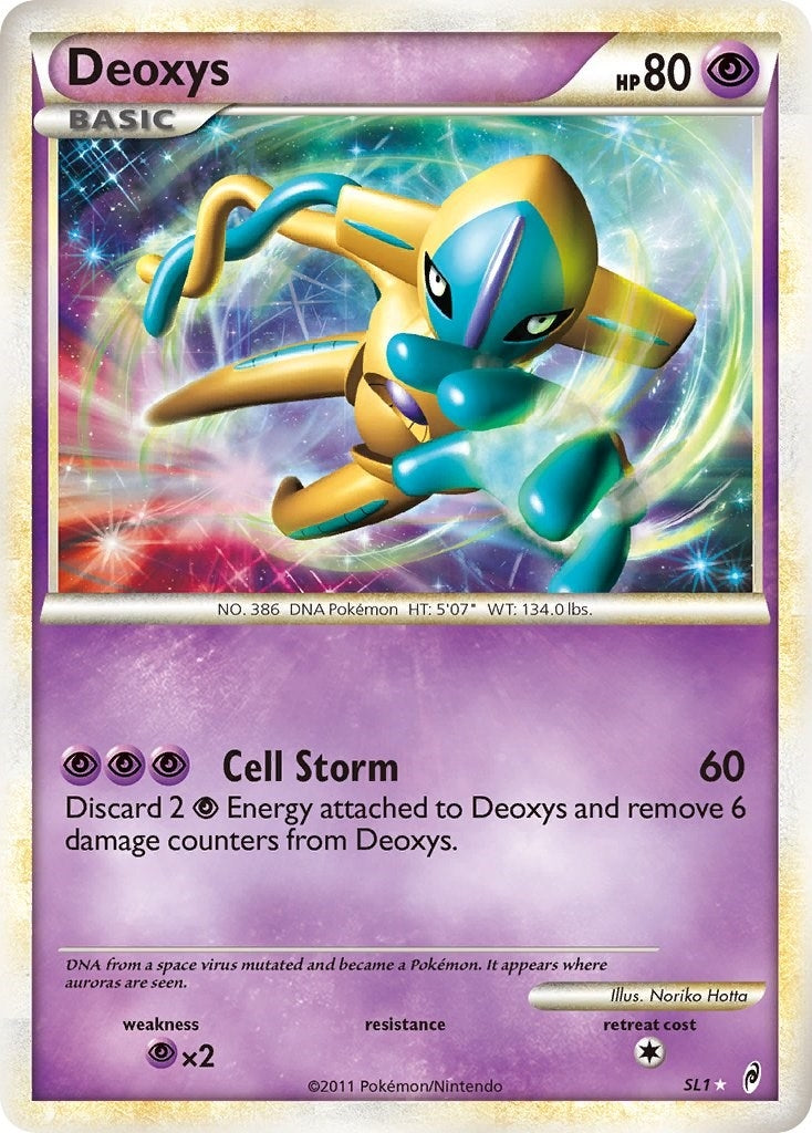 Image for Deoxys (Shiny) (SL1) (Call of Legends) - Pokemon