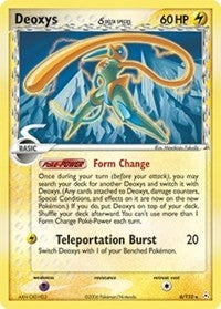 Image for Deoxys (Delta Species - Speed Forme) (6/110) (Holon Phantoms) - Pokemon