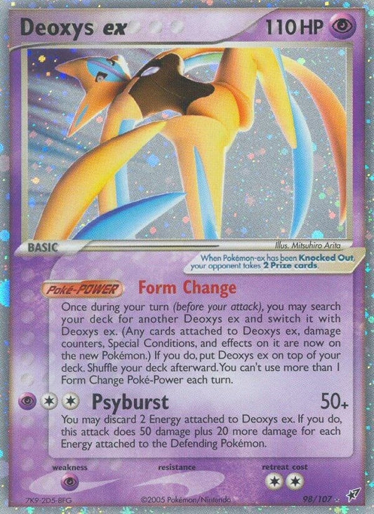 Image for Deoxys ex (Attack Forme) (98/107) (Deoxys) - Pokemon
