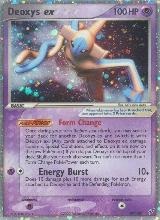 Image for Deoxys ex (Normal Forme) (97/107) (Deoxys) - Pokemon