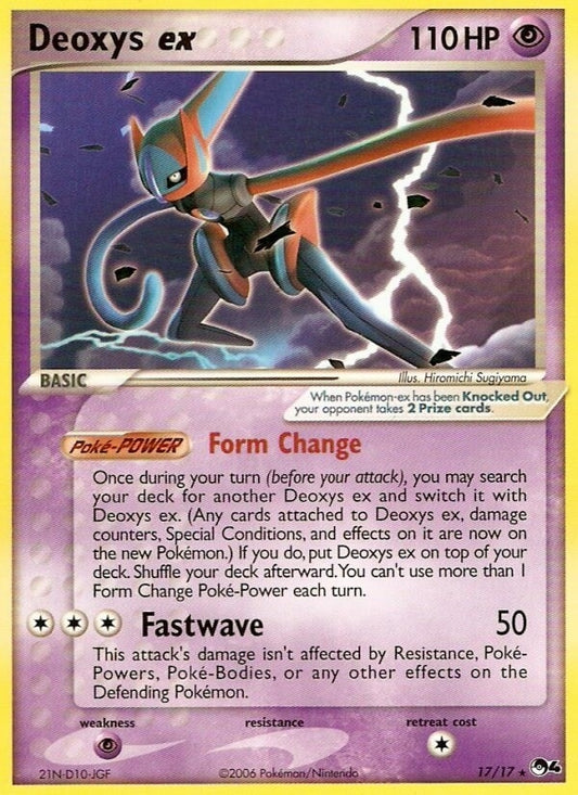 Image for Deoxys ex (017/017) (POP Series 4) - Pokemon